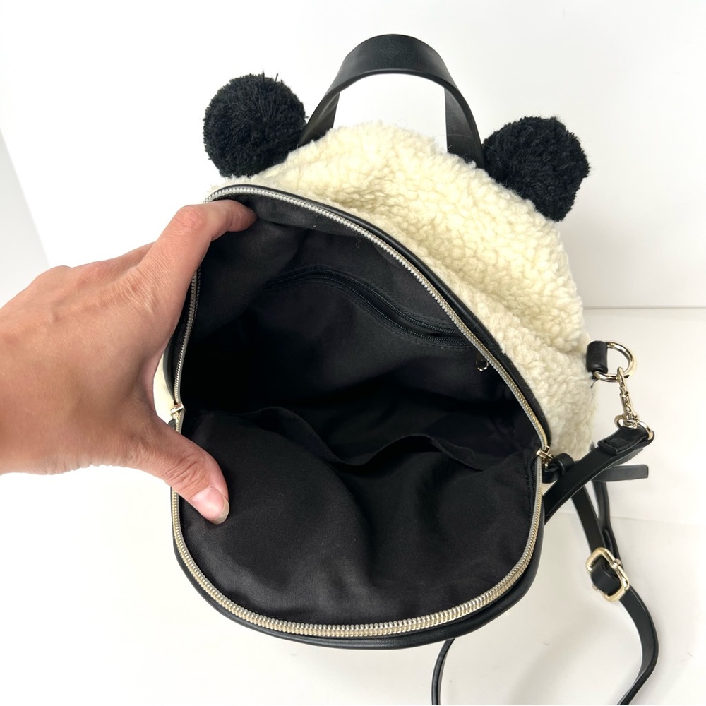 Shearling Panda Backpack - image 4